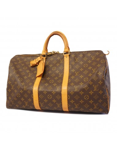 Auth Louis Vuitton Monogram Keepol 50 M41426 MenWomenUnisex Boston Bag prix pour 