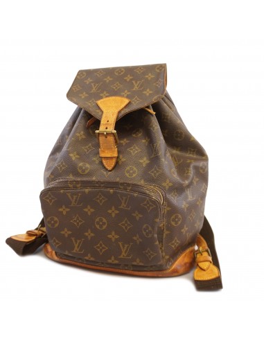 Auth Louis Vuitton Monogram Montsouris GM M51135 Womens Backpack s'inspire de l'anatomie humaine