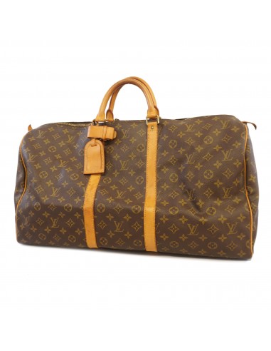 Auth Louis Vuitton Monogram Keepol 55 M41424 MenWomenUnisex Boston BagHandbag s'inspire de l'anatomie humaine