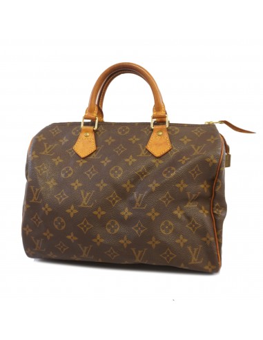 Auth Louis Vuitton Monogram Speedy 30 M41108 Womens Handbag brillant des détails fins