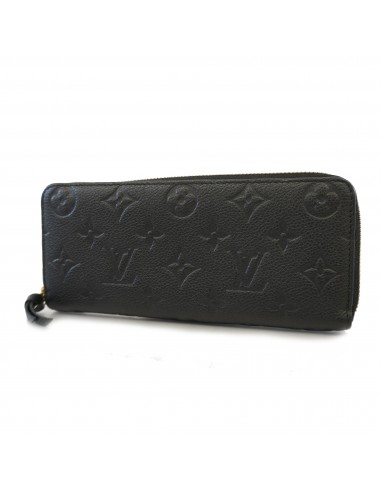 Auth Louis Vuitton Purse Monogram Amplant Portofeuil Clemence Noir soldes